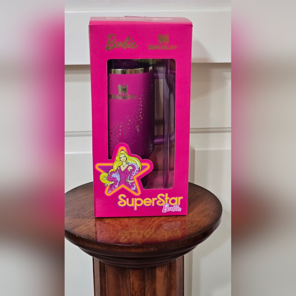 Stanley x Barbie Tumbler Full 8 Set 40 Oz Quencher Limited Edition 2024 New - Picture 10 of 14